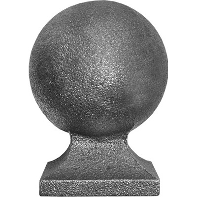 Koule ozdobná L-80 mm, podstavec 49 x 49 mm, dutá
