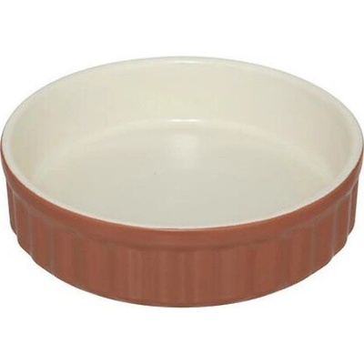 5five simply smart Keramická miska na creme brulée 12 cm červená kulatá na zapékání