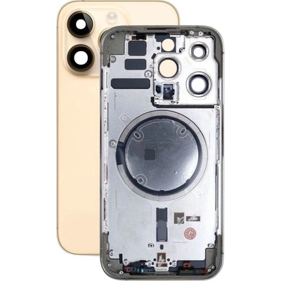 Kryt Apple iPhone 14 Pro - Zadní Housing (Gold), Gold