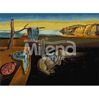 Milena Style Постоянството на паметта - гоблен със схема конци dmc 1: 1