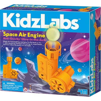 4M Творчески комплект 4M KidzLabz - Направи си сам, Космическа лаборатория (4m-03398)