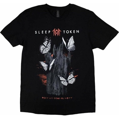 Tričko metal Rock Off Sleep Token Butterflies čierna
