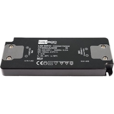 Dekolight KapegoLED napájení UT350mA/20W konstantní proud 350 mA IP20 2-57V DC 20,00 W 872634