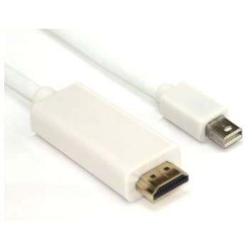 VCOM Кабел VCom, CG615L, Mini DisplayPort мъжко - HDMI мъжко, 1.8 m, Черен (CG615L-1.8M)
