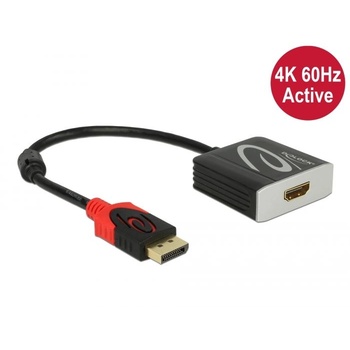 Delock Aktív DisplayPort 1.4 - HDMI átalakító 4K 60 Hz HDR (65207) (D65207) (D65207)