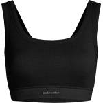 Icebreaker Дамски спортен сутиен Icebreaker Women's Merino Rib Lotus Bra Sports bra - Black - размер XS (114-3464-0111)