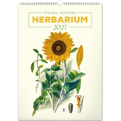 NOTIQUE nástěnný Vintage plakáty herbář 33 × 46 cm 2027