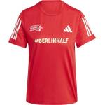 adidas Women's Ber Half Short-Sleeve Performance Gym Top - Red