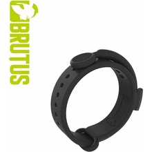 Brutus Click-N-Go Adjustable Silicone Cockring Black