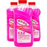 ADECO 3бр X 1л Антифриз концентрат ADECO FRIZANTIN Long Life G12+ Червен (FRIZANTIN LL G12+ 3L)