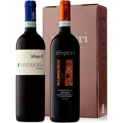 Speri Dárkový set Valpolicella 2 x 0,75 l (dárkový box)
