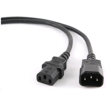 C-TECH Kabel napájecí 230V prodlužovací 3m, CB-PWRC14-3