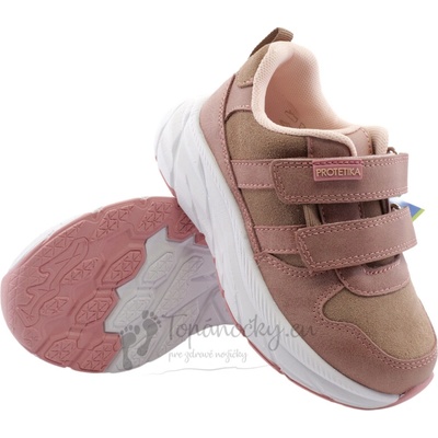 Detské celoročné topánky VIXI vodoodpudivá látka old pink