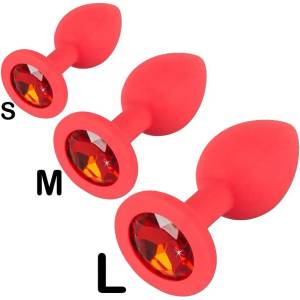 69 Wellness USA 3 Анални разширителя Joy Jewel Plug S, M, L