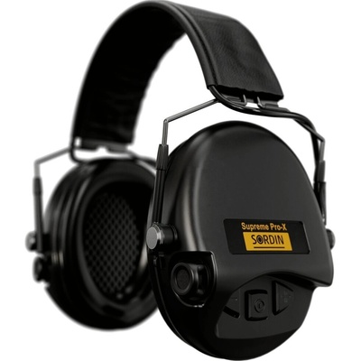 Elektronické chrániče sluchu Supreme Pro-X Slim Sordin Čierna