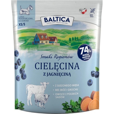 Baltica Smaki regionów Small breeds Veal with lamb 1 kg