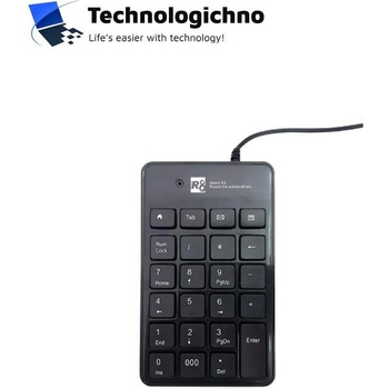 Нумерична клавиатура r8 1810 жична (1404015)