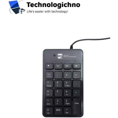 Нумерична клавиатура r8 1810 жична (1404015)