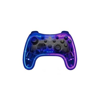 Gamepad Marvo GHOST 40, bezdrátový, 17tl., všesměrový, průhledný