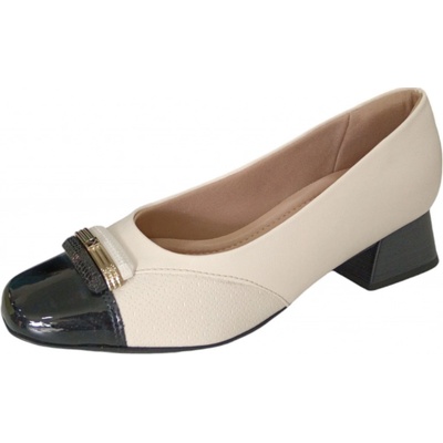 Piccadilly dámské lodičky JOANETE 160072 5 off white black