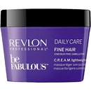 Revlon Be Fabulous Lightweight Mask lehká výživná maska pro jemné vlasy 200 ml
