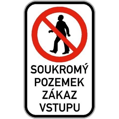 Soukromý pozemek - Zákaz vstupu