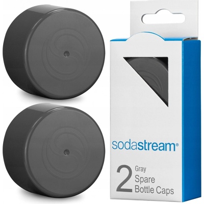Sodastream viečko na plastové flaše sivé 2 ks