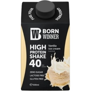 Born Winner High Protein Shake | 40 g of Protein [500 мл] Ванилия