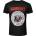 ROCK OFF мъжка тениска Ramones - Hey Ho Red Block Text - BL - Carbon - ROCK OFF - RACBN78MB