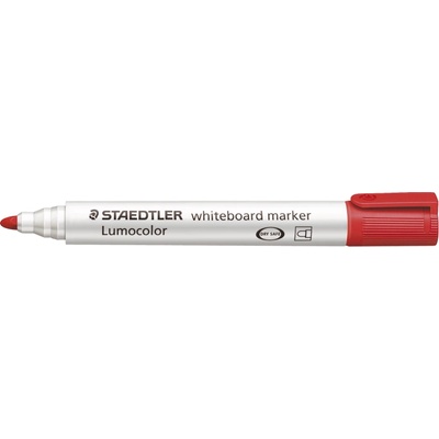 STAEDTLER Маркер Staedtler Lumocolor 351 за б. д. , объл, черве (21126-А-ЧЕРВЕН)