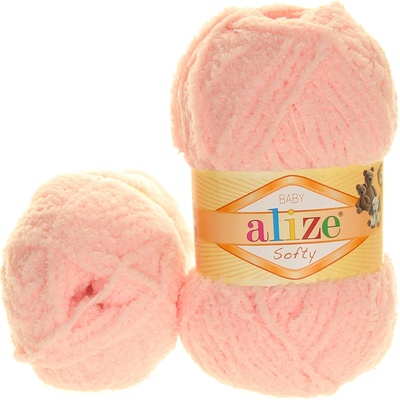 Alize Softy světle růžová 340