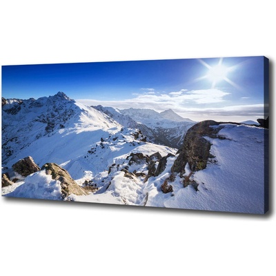 Foto obraz na plátne tatranský štít 100x50 cm