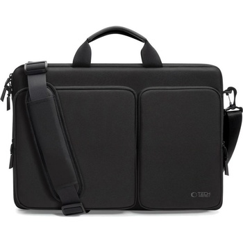 Tech-Protect Удароустойчива чанта за лаптоп 17 инча с 4 джоба отTech-Protect Defender Bag - Черен (5906302361373)