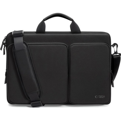 Tech-Protect Удароустойчива чанта за лаптоп 17 инча с 4 джоба отTech-Protect Defender Bag - Черен (5906302361373)