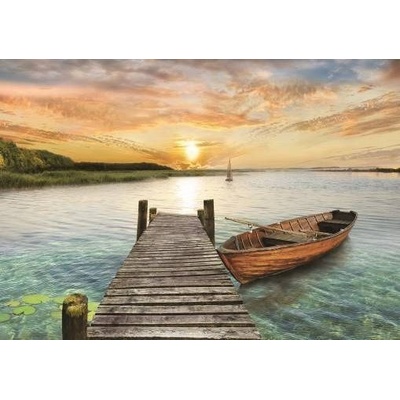 Molo s lodí 1 deska 100x60