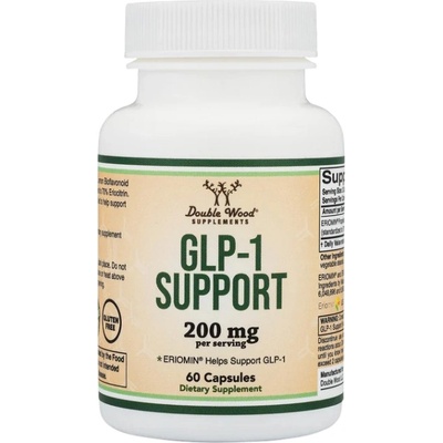 Double Wood Supplements GLP-1 Support with ERIOMIN® Lemon Bioflavonoid 200 mg [60 капсули]