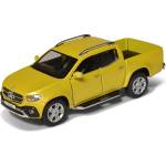 Kinsmart Метална количка Kinsmart - Mercedes-Benz X-Class, 1: 42, златиста (54078)