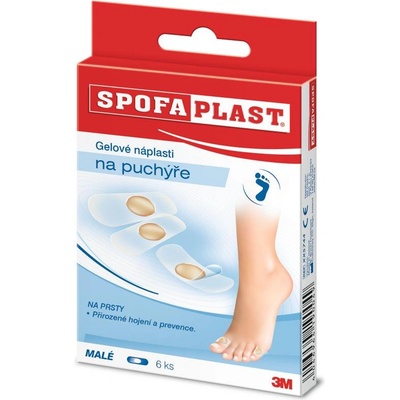 3M Spofaplast 901 Gelové náplasti na puchýře malé 6 ks