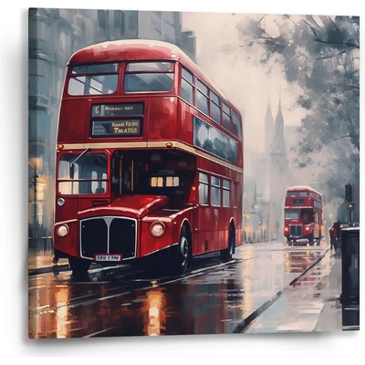 Sablio Obraz Londýn Double-decker 2 - 50x50 cm