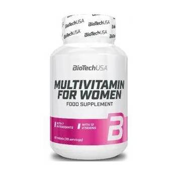 BioTechUSA Мултивитамини за жени, Multivitamin for Women, 60 таблетки, 880