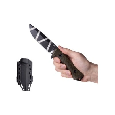 P250, ANV Knives, Černá Camo, Olivový