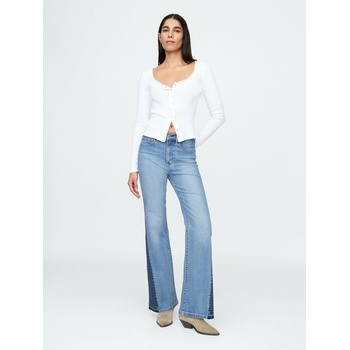 GAP Дънки '70s flare висока талия с кръпки GAP GAP | Sin | ЖЕНИ | 26/32