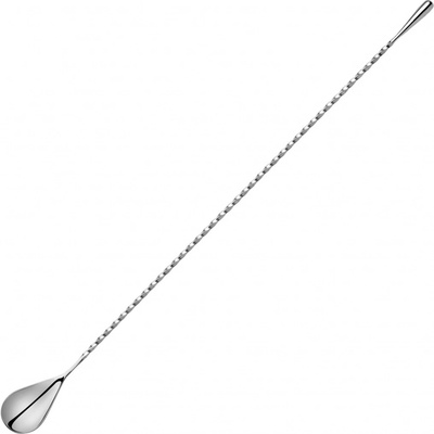 Nerezová míchací lžička s kulatým zakončením Teardrop 40cm – Zboží Dáma