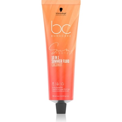 Schwarzkopf BC Bonacure Sun Protect 10-in-1 Summer Fluid хидратиращ флуид за изтощена от слънце коса 100ml