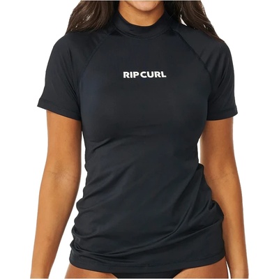 Rip Curl Дамска плажна тениска от ликра Rip Curl Women's Classic Surf S/S UPF Rashguard Lycra - Black - размер XS (150-5528-0112)