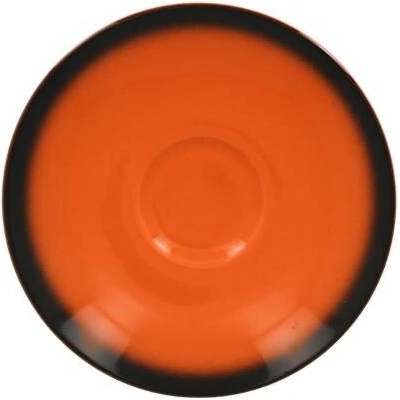RAK Porcelain Podšálek kulatý 13 cm, oranžová RAK-LECLSA13OR
