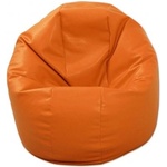 PUFRELAX Пуф, за деца, 210л. , Relaxo - Orange, Еко кожа, Пълнеж от Полистиролни перли, 8106 (PUF-G-R-ML-OR-k) - topmarket