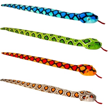 Keel Toys Плюшена играчка Keel Toys Keeleco - Змия, 150 cm, асортимент (SE1166)