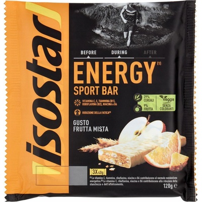 ISOSTAR ENERGY SPORT BAR 3 x 40g