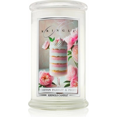 Kringle Candle Chiffon Parfait & Peony 623 g